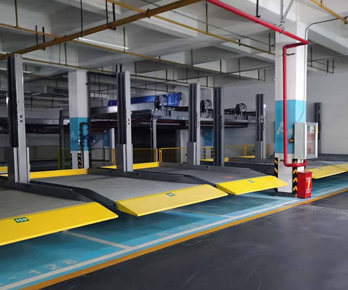 二層簡易式機械車位過規(guī)劃